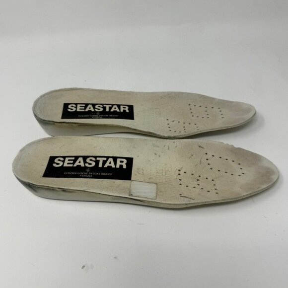 Authentic Golden Goose Seastar Leather and Suede Slip On sneakers size 37 - Picture 9 of 10